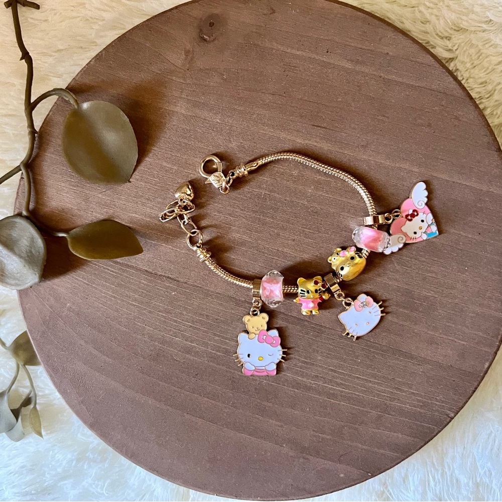 Hello Kitty charm bracelet